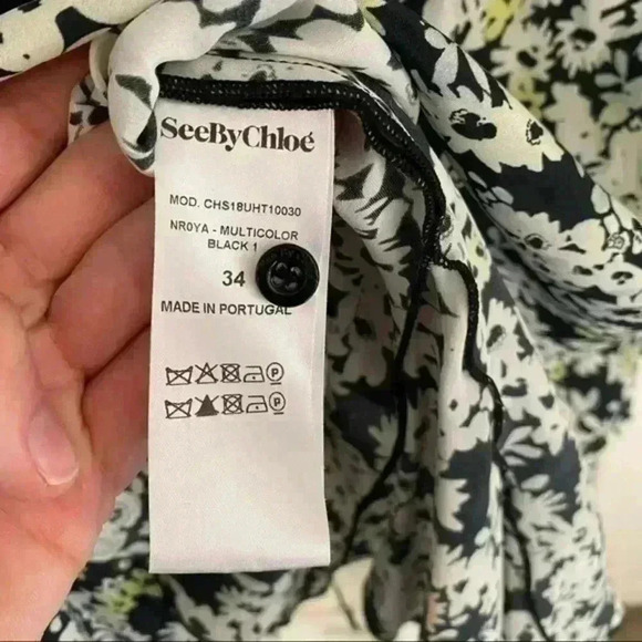 See by Chloe Blouse Floral Ditsy Long-sleeve - Picture 8 of 8